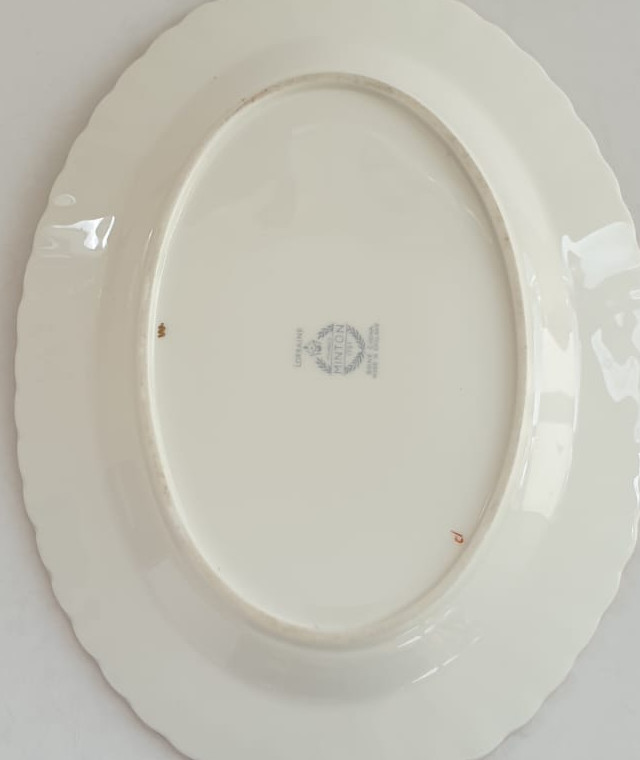 Vintage Minton ‘Lorraine’ Oval Serving Plate – Collectable Curios